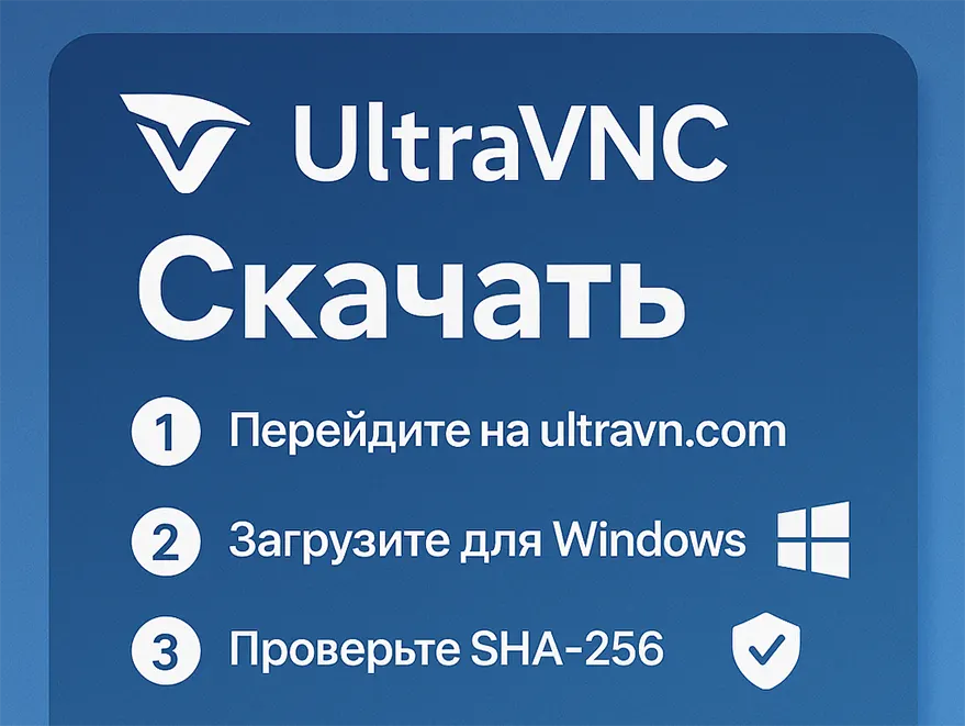 Инструкция по установки UltraVNC 